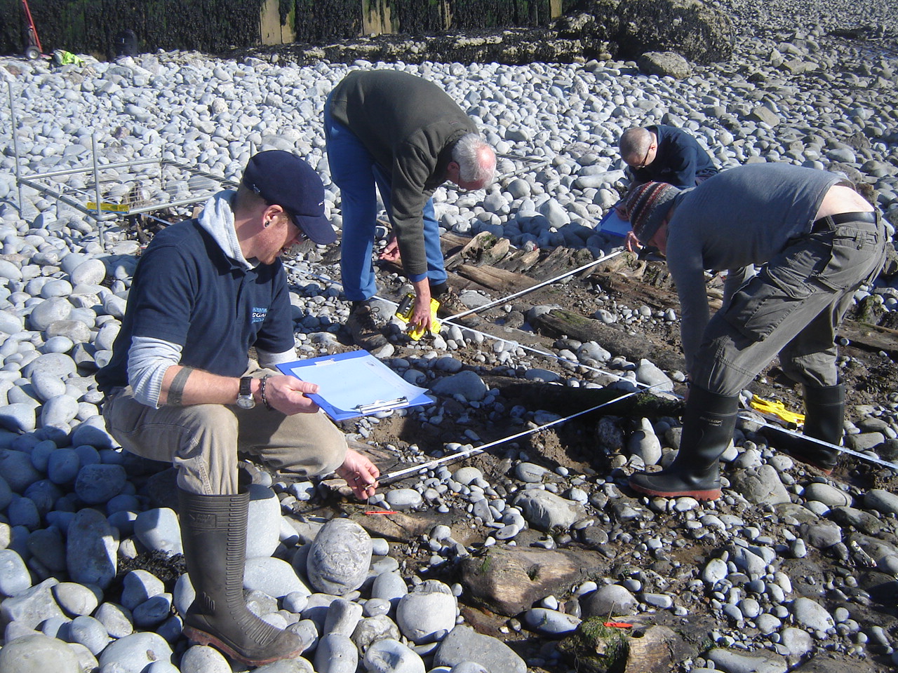 Recording the Wreck using Offset Survey